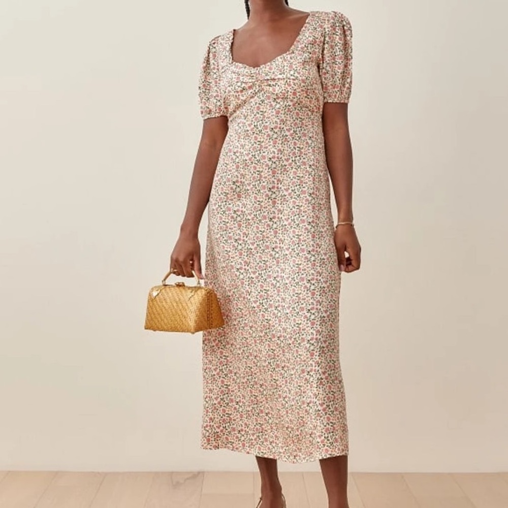 Reformation Kelby Floral Midi Dress